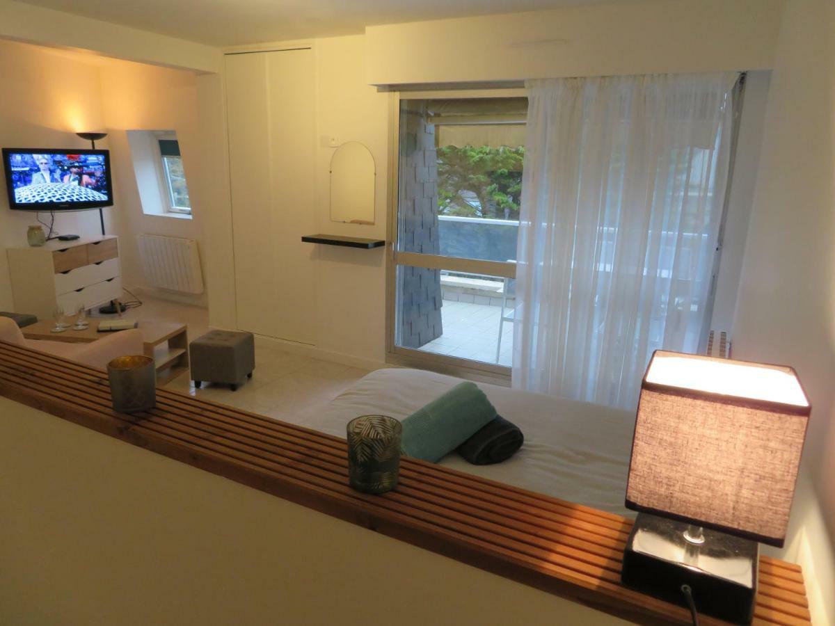 Le Studio "La Plage" 3 Etoiles Face A La Mer Bénodet Eksteriør billede